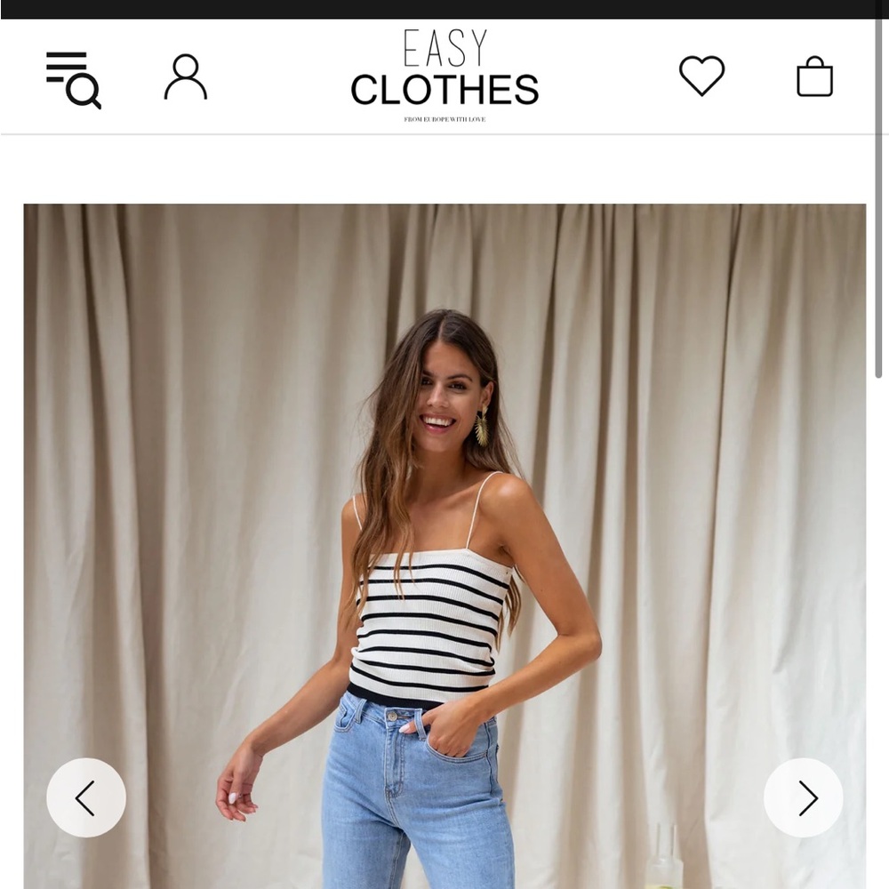 Striped Tank | Easy Clothes
